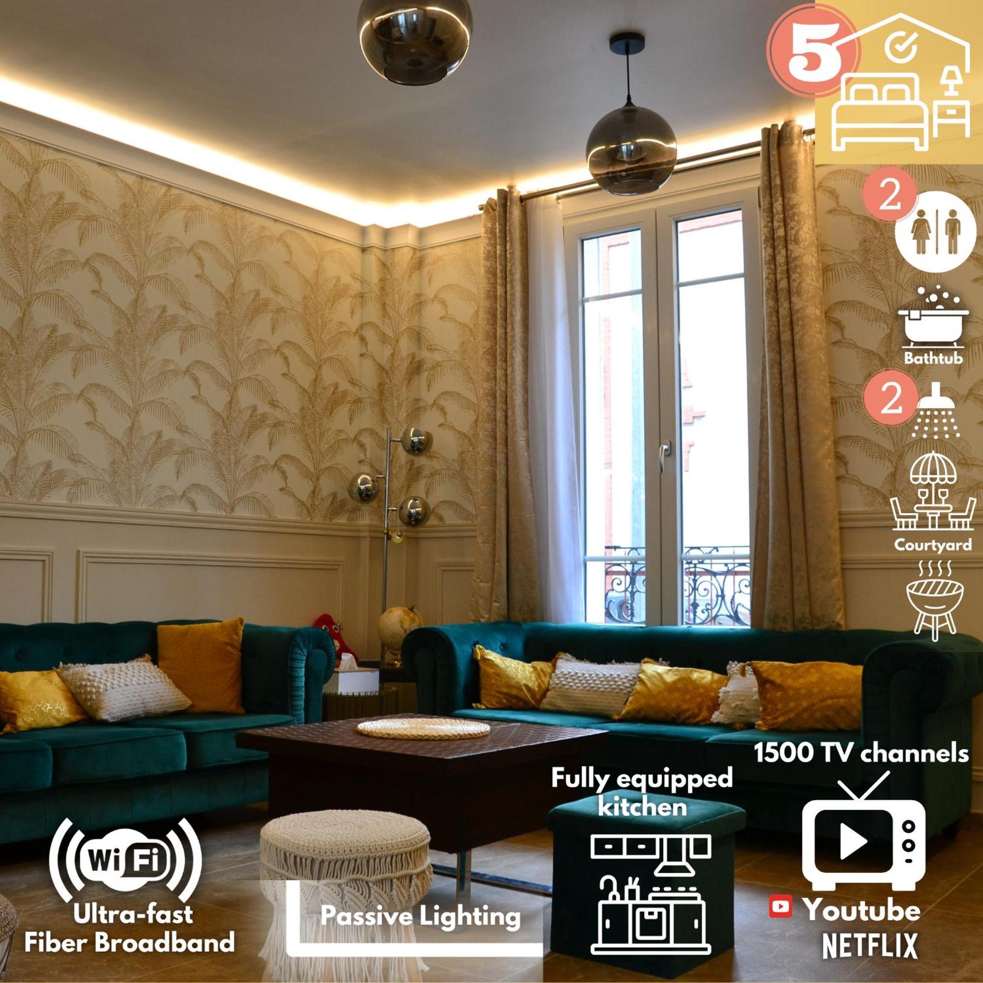 La Maison Rayofam, A 30 Min De Paris, A 5 Min Du Stade De France Saint-Denis  Eksteriør bilde